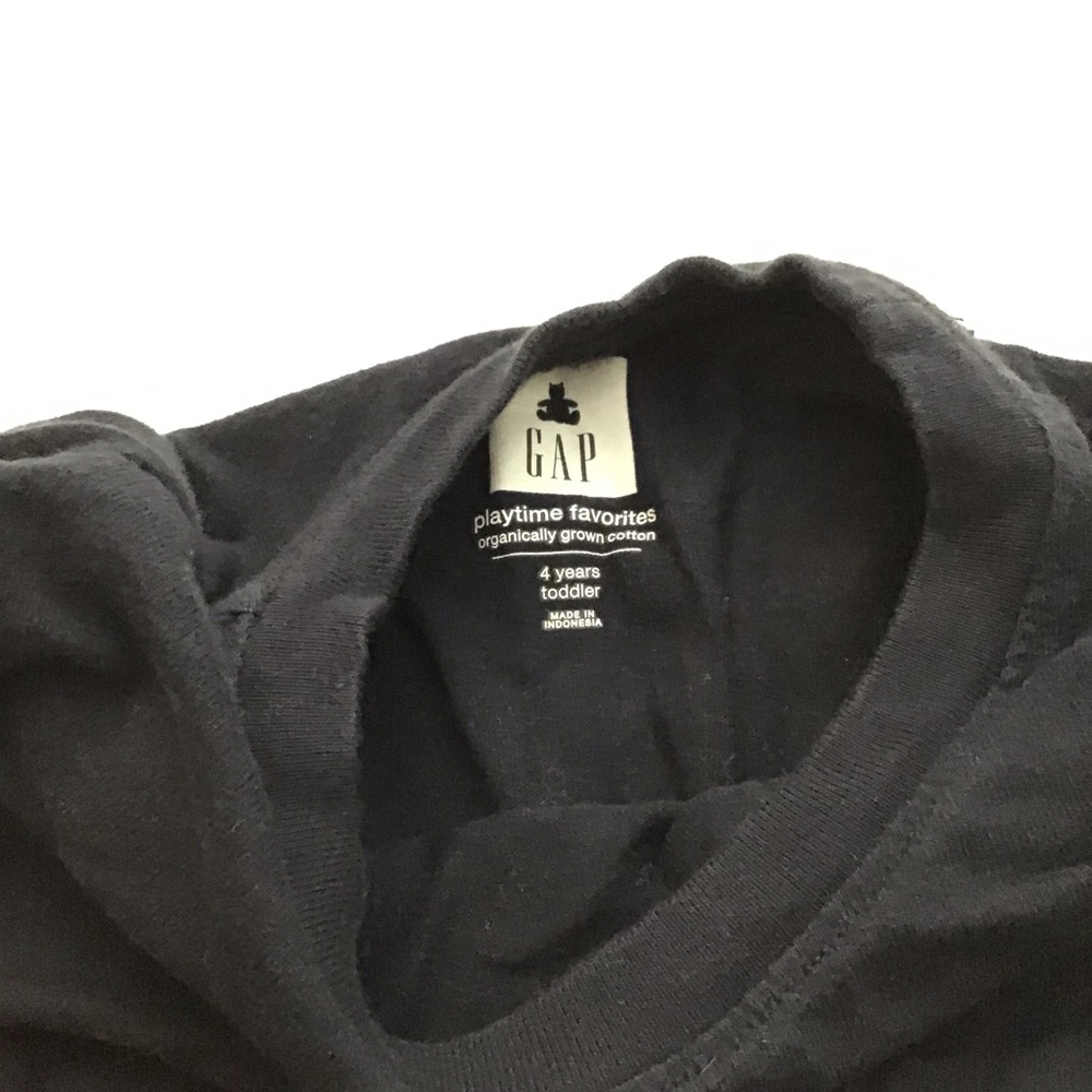 GAP Longsleeve Navy Shirt with Pocket - Picture 2 of 3
